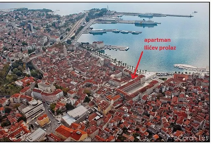 아파트 U Srcu Grada - Ilicev Prolaz 스플리트